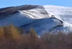 七彩森林景區(qū)——大地披銀裝，萬物藏素裹