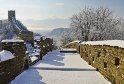 云霧縹緲，雪景如畫，這樣的金山嶺你見過嗎？