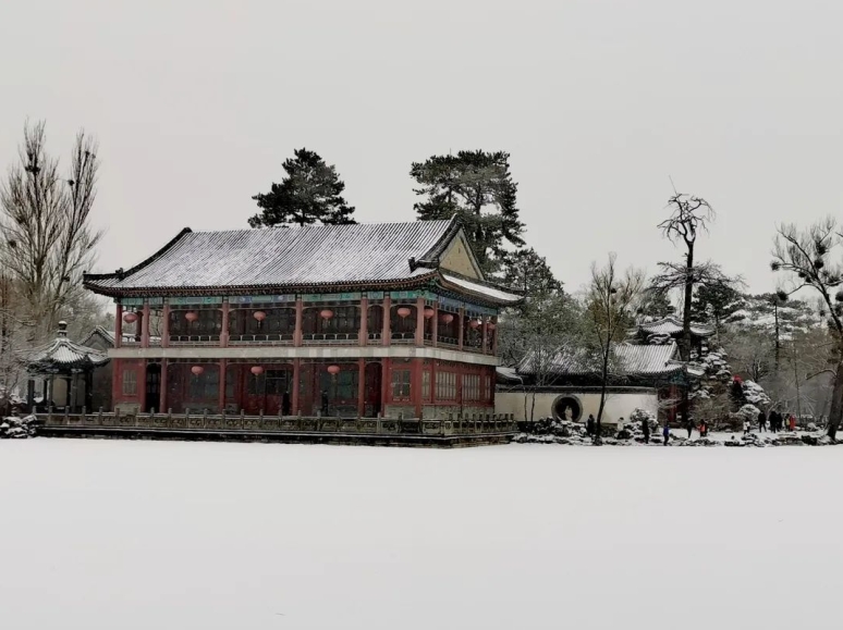 雪中避暑山莊（圖鑒）瑞雪呈祥祈新年  第1張