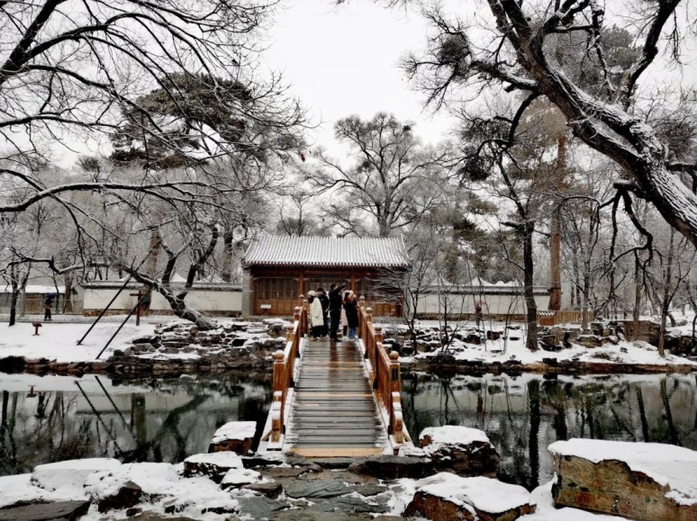 雪中避暑山莊（圖鑒）瑞雪呈祥祈新年  第5張