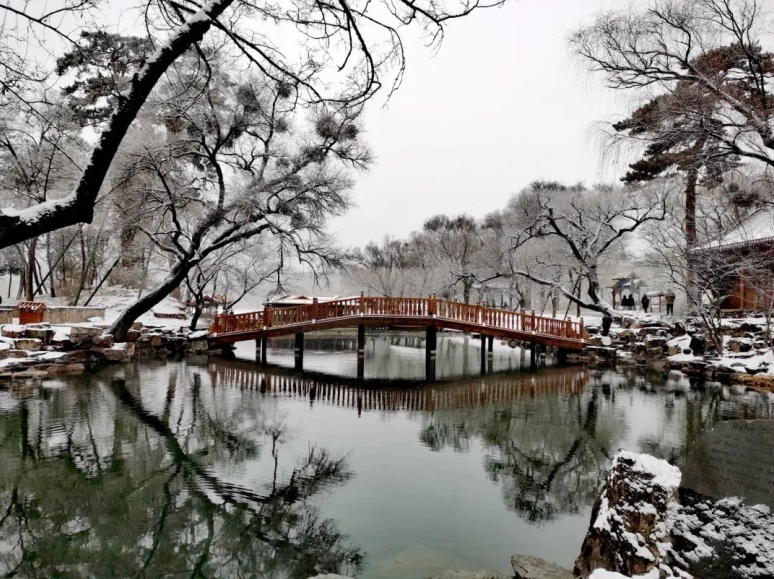 雪中避暑山莊（圖鑒）瑞雪呈祥祈新年  第12張