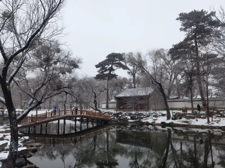 雪中避暑山莊（圖鑒）瑞雪呈祥祈新年  第18張